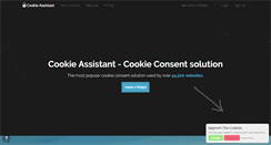 Desktop Screenshot of cookieassistant.com